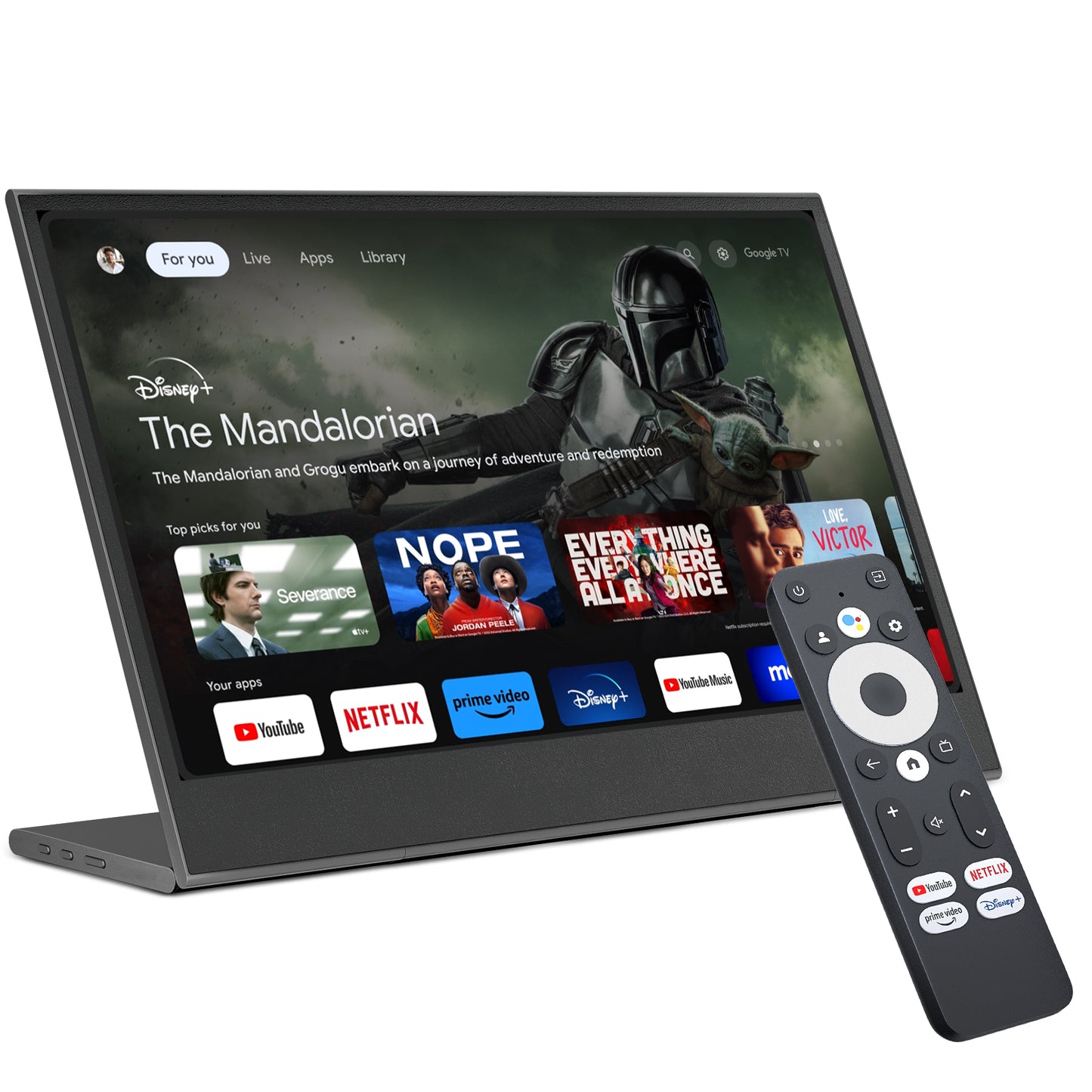 Preorder]15.6 FHD Portable Monitor With Google TV Stick – Dopesplay