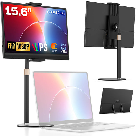 Monitor Komputer Riba Mudah Alih 14.1'' 1080P FHD