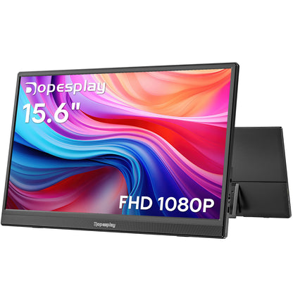 Monitor Permainan Mudah Alih 15.6" 1080P FHD