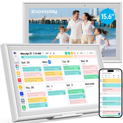 Dopesplay 15.6-inch Touchscreen Digital Calendar