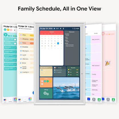 Dopesplay 15.6-inch Touchscreen Digital Calendar